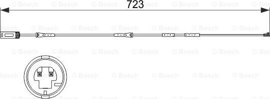 BOSCH 1 987 473 514 - Balata İkaz Kablosu, Balata Fişi parcadolu.com