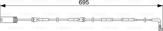 BOSCH 1 987 473 050 - Balata İkaz Kablosu, Balata Fişi parcadolu.com