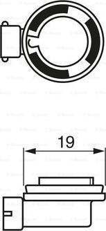 BOSCH 1 987 301 340 - Ampul - Longlife Daytime - 12 V - H11 - 55 W - PGJ19-2 parcadolu.com