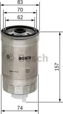 BOSCH 1 457 434 194 - MAZOT FILTRESI PUNTO II 1.9TD - 1.9JTD 80 - 86HP SORENTO 2.5CRDI 02> BOXER II JUMPER II DW10TD 2.8HDI DUCATO 2.0HDI 2.8JTD parcadolu.com