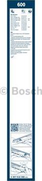 BOSCH 3 397 018 300 - SILECEK SUPURGESI 600mm W201 W202 W124 parcadolu.com