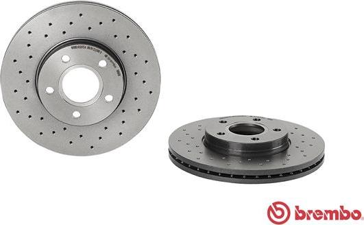 Brembo 09.9464.1X - FREN DISKI ON   278mm XTRA LINE - Xtra  FORD   FOCUS C.MAX 04- VOLVO S40  parcadolu.com