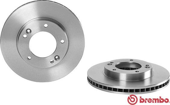 Brembo 09.9545.10 - FREN DISKI ON STANDARD KIA parcadolu.com