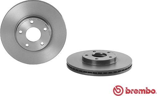 Brembo 09.9589.11 - FREN DISKI ON UV COATED FORD parcadolu.com