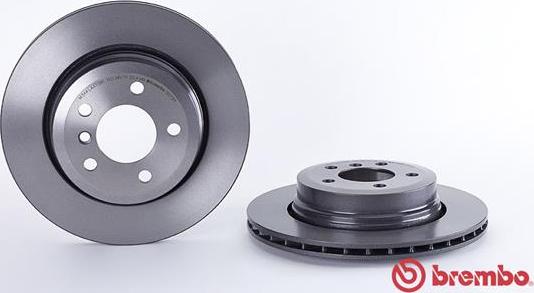 Brembo 09.9573.11 - FREN DISKI ARKA KAPLAMALI BMW X3 E83 2.0-2.5-3.0-d  2004-2010 parcadolu.com