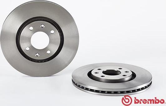 Brembo 09.9619.11 - FREN DISKI ON UV COATED OPEL parcadolu.com