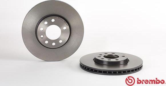 Brembo 09.9165.11 - FREN DISKI ON UV COATED CHEVROLET parcadolu.com