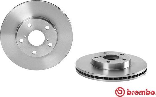 Brembo 09.9185.10 - FREN DISKI ON STANDARD TOYOTA parcadolu.com