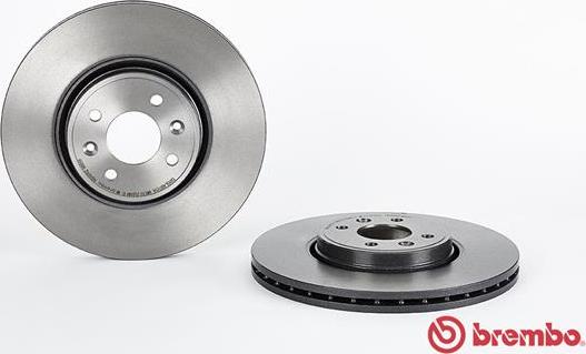 Brembo 09.9895.11 - FREN DISKI ON UV COATED RENAULT parcadolu.com