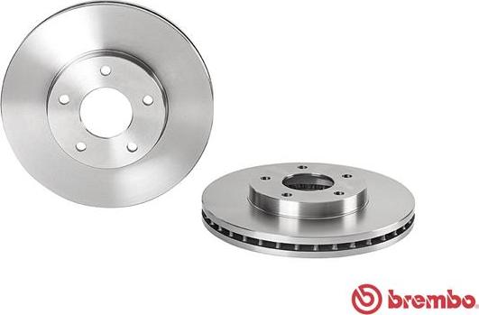 Brembo 09.9368.10 - FREN DISKI ON STANDARD NISSAN parcadolu.com