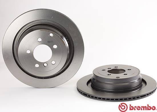 Brembo 09.9373.21 - FREN DISKI ARKA UV COATED LAND ROVER parcadolu.com