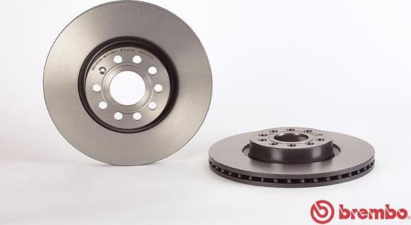 Brembo 09.9772.11 - FREN DISKI ON UV Coated VW CADDY 04-  GOLF 04-  PASSAT 06-  AUDI A3 04-  SEAT LEON 06-   parcadolu.com