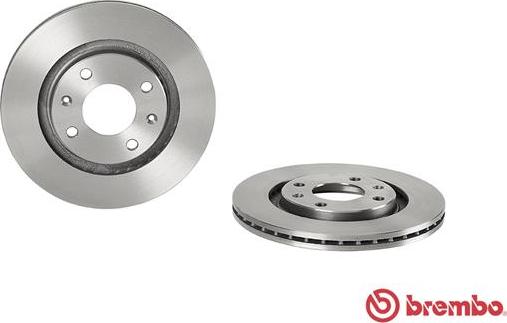 Brembo 09.4987.24 - FREN DISKI ON STANDARD PEUGEOT parcadolu.com