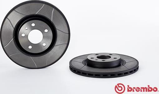 Brembo 09.4939.76 - FREN DISKI ON HAVALI 284.5 MM  FIAT DOBLO 1.4 1.3JTD 1.6JTD 04-10 EGEA 1.3MJTD 1.6 MJTD ÇİZGİLİ parcadolu.com