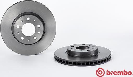 Brembo 09.5568.21 - FREN DISKI ON UV COATED VOLVO parcadolu.com