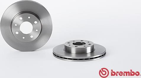 Brembo 09.6725.10 - FREN DISKI ON STANDARD FIAT parcadolu.com