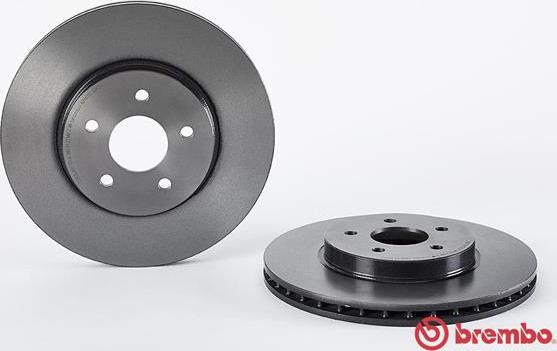 Brembo 09.8665.11 - FREN DISKI ON UV COATED FORD parcadolu.com