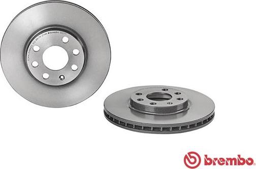 Brembo 09.8601.11 - FREN DISKI ON UV COATED OPEL parcadolu.com