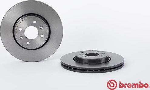 Brembo 09.8137.21 - FREN DISKI ON UV COATED RENAULT parcadolu.com