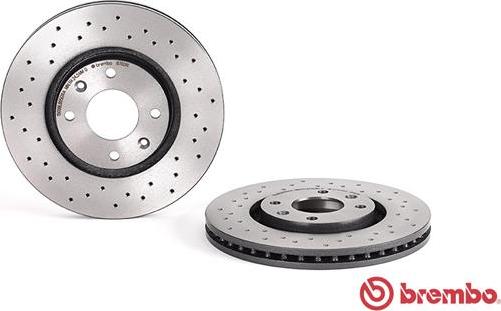 Brembo 09.8760.1X - FREN DISKI ON XTRA OPEL parcadolu.com