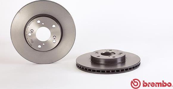 Brembo 09.7932.11 - FREN DISKI ON HAVALI-282-5-HONDA  CIVIC 07-11  1.6 -CRV 02-06  parcadolu.com