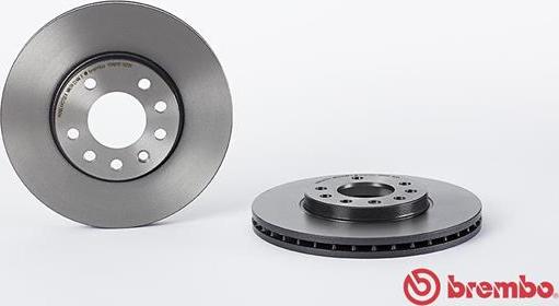 Brembo 09.7629.11 - FREN DISK ON HAVALI 5 BIJON 280MM UV Coated OPEL  ASTRA G 1.8 16V-2.0 16V 99-05  H 1.3CDTI-1.7CDTI parcadolu.com