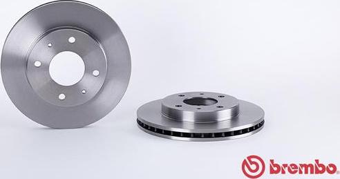 Brembo 09.7043.10 - FREN DISKI ON HAVALI-256-4-MITSUBISHI  CARISMA 96-06  1.8   parcadolu.com