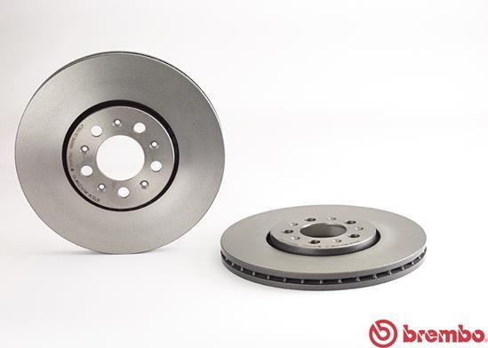 Brembo 09.7010.21 - FREN DISKI ON  UV Coated VW GOLF 98-02  POLO 02-18  AUDI A3 97-03  SEAT LEON 00-06  OCTAVIA 97-11 parcadolu.com