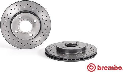 Brembo 09.7806.1X - FREN DISKI ON XTRA FORD parcadolu.com