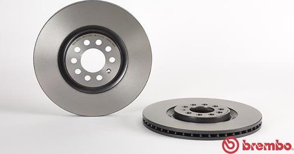 Brembo 09.7880.11 - FREN DISKI ON HAVALI 312 MM VW GOLF 99-06  POLO 06-09  AUDI A3 99-03  SEAT LEON 99-06 parcadolu.com