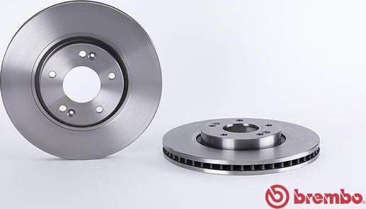 Brembo 09.A532.10 - FREN DISKI ON STANDARD HYUNDAI parcadolu.com