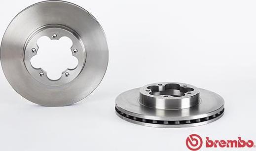 Brembo 09.A529.10 - FREN DISKI ON 280MM O.CEKER  FORD   TRANSIT 2.2TDCI V347 06- parcadolu.com