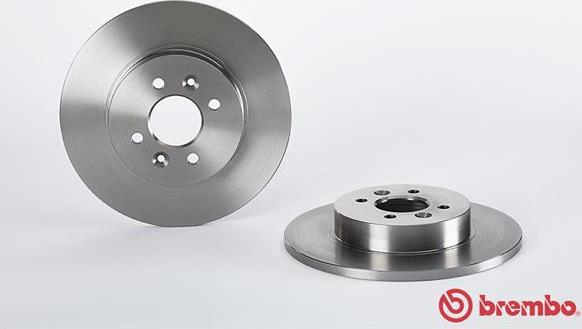 Brembo 08.9465.10 - FREN DISKI ARKA STANDARD RENAULT parcadolu.com