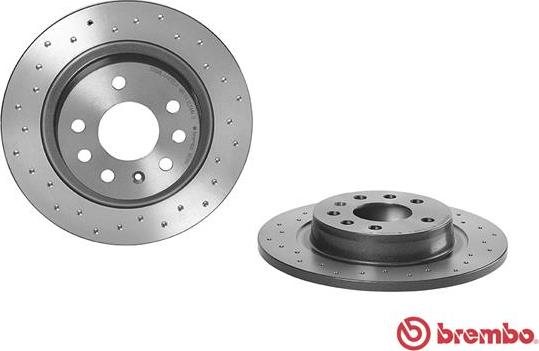 Brembo 08.9511.1X - FREN DISKI ARKA XTRA CHEVROLET parcadolu.com