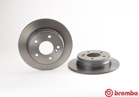 Brembo 08.4738.21 - FREN DISKI  MERCEDES W124-W201-W202 ARKA  parcadolu.com