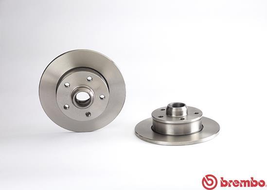 Brembo 08.5005.20 - FREN DISKI ARKA STANDARD VW parcadolu.com