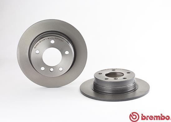 Brembo 08.5366.21 - FREN DISKI ARKA DUZ KAPLAMALI BMW E36-E46 parcadolu.com