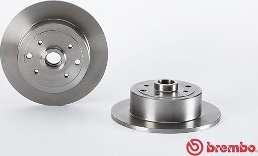 Brembo 08.5309.10 - FREN DISKI ARKA STANDARD OPEL parcadolu.com