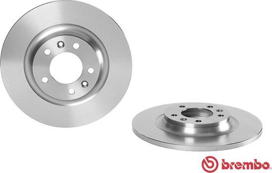 Brembo 08.8682.10 - FREN DISKI ARKA [290 - 12-10 MM] - PEUGEOT   407 1.6HDI 1.8 2.0 2.0HDI parcadolu.com