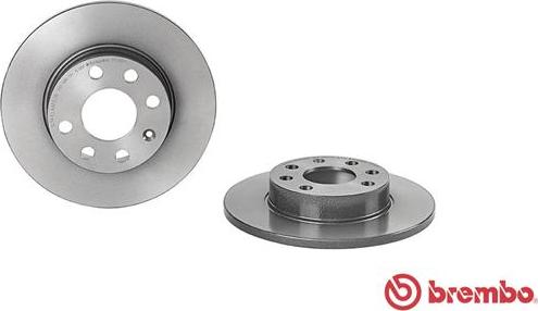 Brembo 08.8638.11 - FREN DISKI ON UV COATED OPEL parcadolu.com