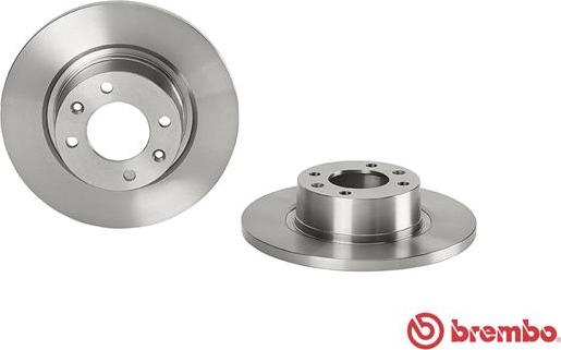 Brembo 08.8727.10 - FREN DISKI ARKA STANDARD CITROEN parcadolu.com