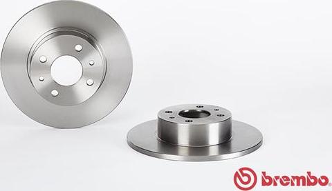 Brembo 08.3126.14 - FREN DISKI ARKA STANDARD ALFA ROMEO parcadolu.com