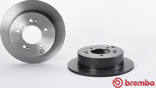 Brembo 08.A114.21 - FREN DISKI ARKA UV COATED HYUNDAI parcadolu.com