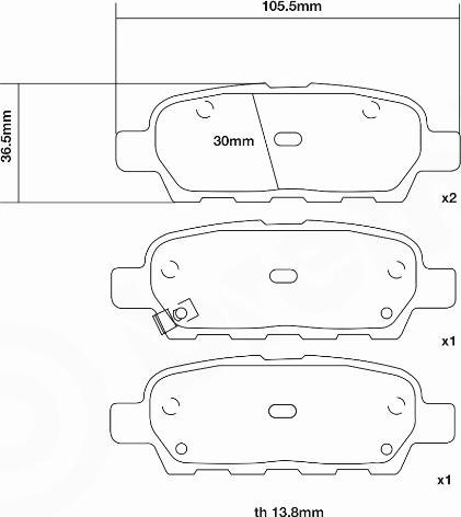 Brembo 07.B315.87 - Yüksek performanslı fren balatası takımı parcadolu.com