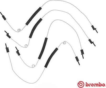 Brembo A 00 363 - Balata İkaz Kablosu, Balata Fişi parcadolu.com