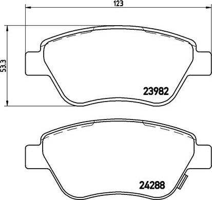 Brembo P 59 051 - Fren Balata Seti, Diskli Fren parcadolu.com