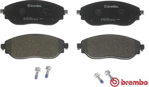 Brembo P 59 082 - FREN BALATASI ON RENAULT TRAFIC III VIVARO III TALENTO 1.6 R9M EURO 6 2.0 M9R parcadolu.com