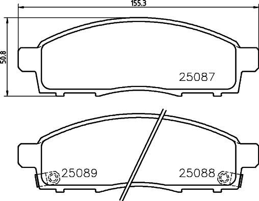 Brembo P 54 055 - Fren Balata Seti, Diskli Fren parcadolu.com