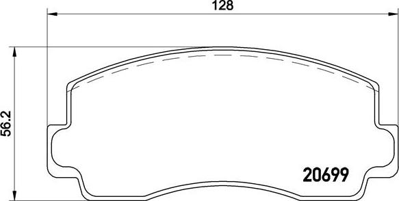 Brembo P 54 002 - Fren Balata Seti, Diskli Fren parcadolu.com