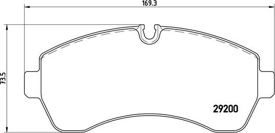 Brembo P 50 059 - Fren Balata Seti, Diskli Fren parcadolu.com